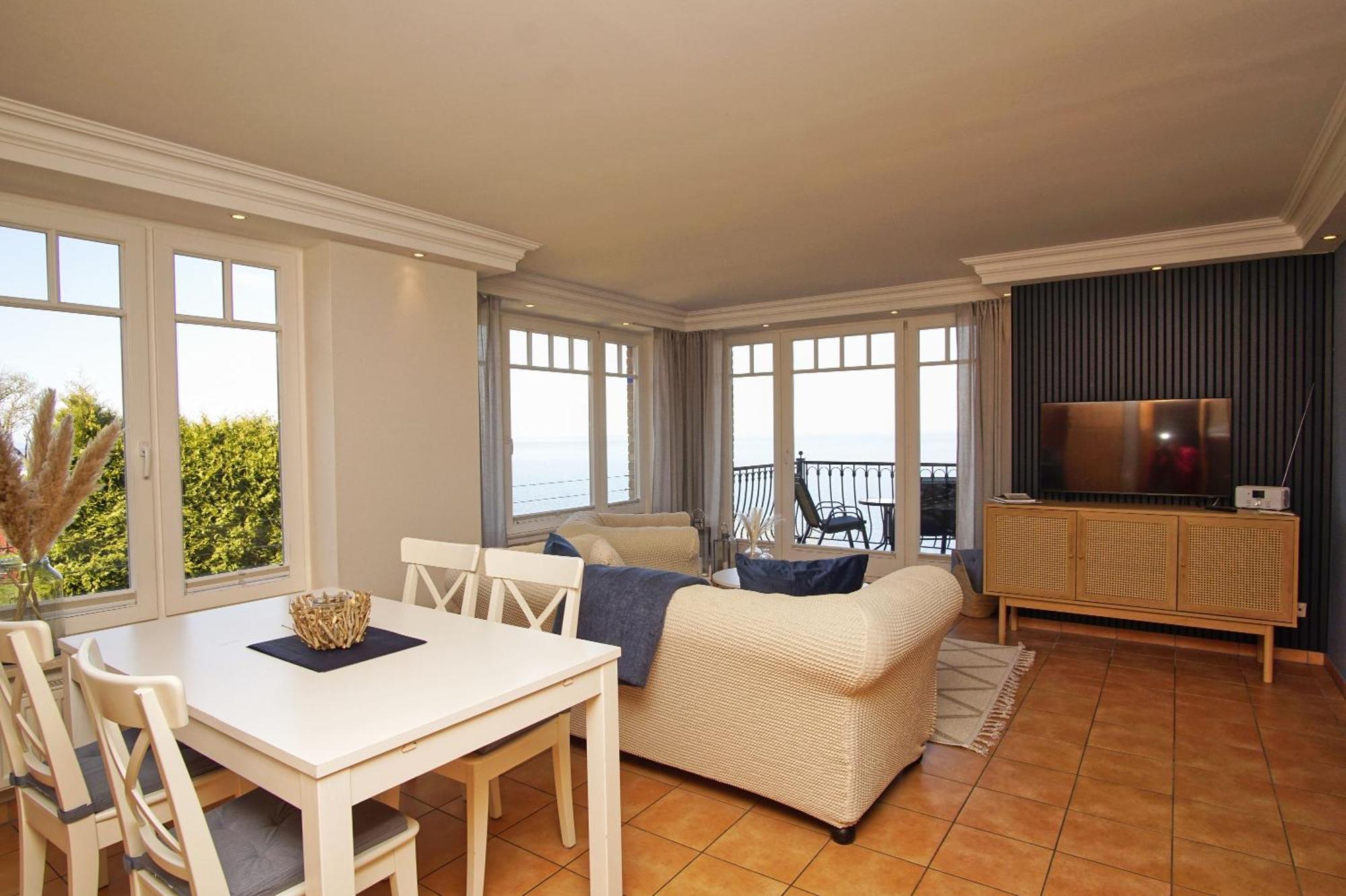Ferienwohnung Mit Traumhaftem Meerblick - Haus Am Meer Fewo 01 Lohme Exterior photo